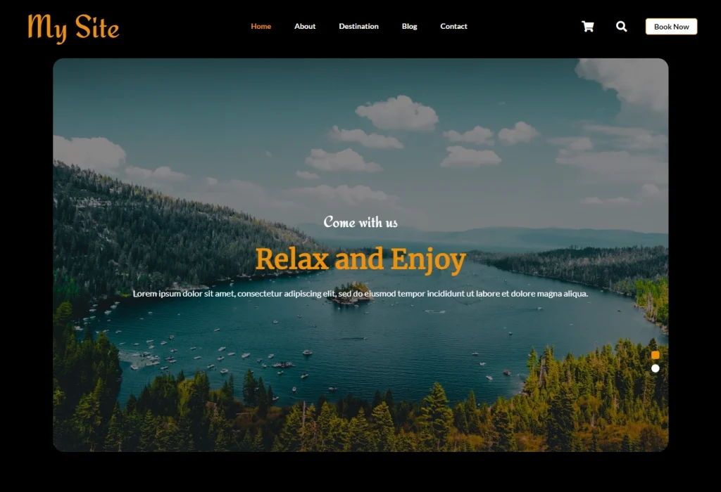 Resort Website Template SitePad Website Builder | Ryel Digital