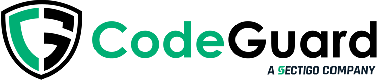 The CodeGuard logo representing secure website backup and protection services.