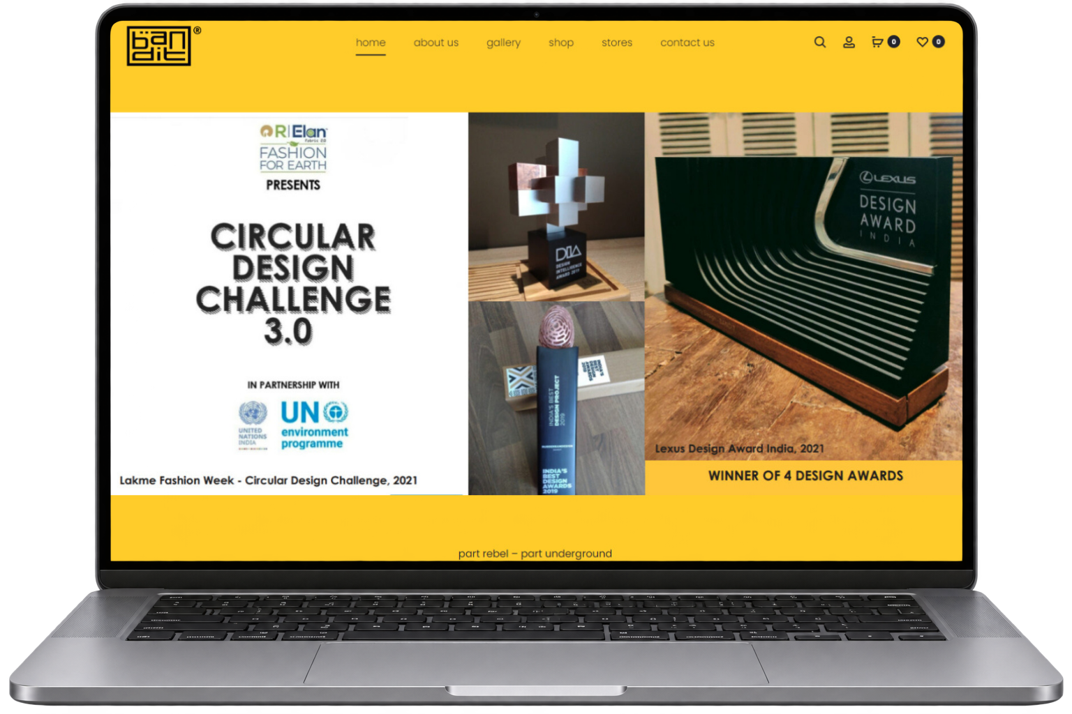 The Real Bandit, an eCommerce store built with WordPress by Ryel Digital.